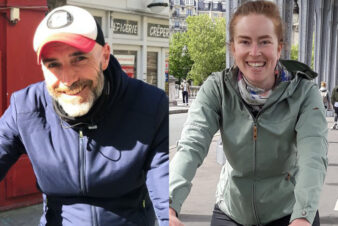 Alanne Maison, référente stationnement d’Alvéole Plus, et Thomas Lopin de la société TL Solutions basée à Rennes (35), un des conseillers du programme.