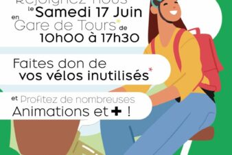 Samedi 17 juin en gare de Tours : opération solidaire et environnementale « Tri’Cycle »