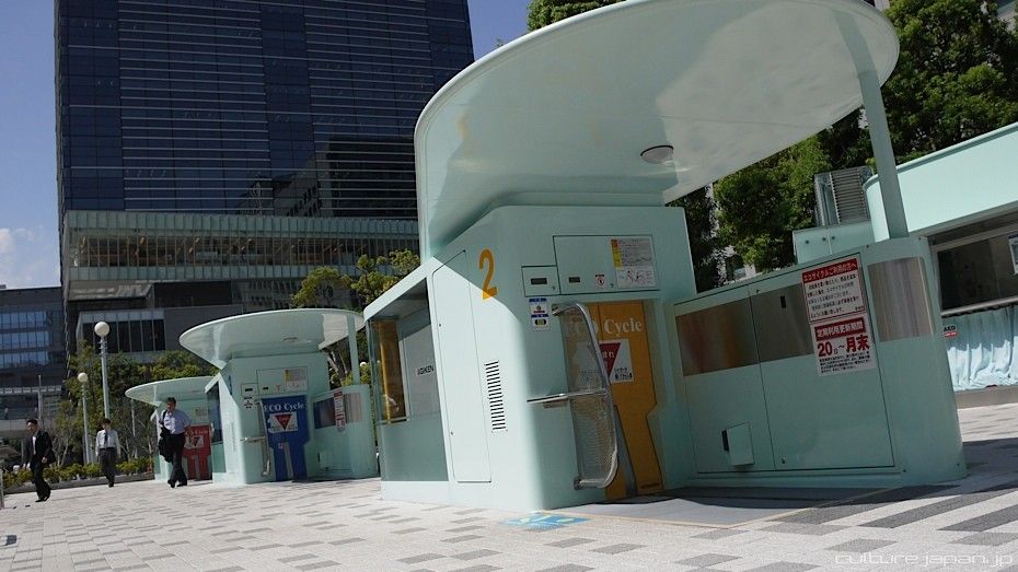 Japon : un parking à vélos souterrain futuriste