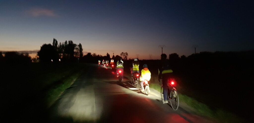 Balade astronomique à vélo. CC37, 2022.