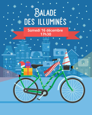 Samedi 16 décembre 2023 à Montlouis : « balade des illuminés »