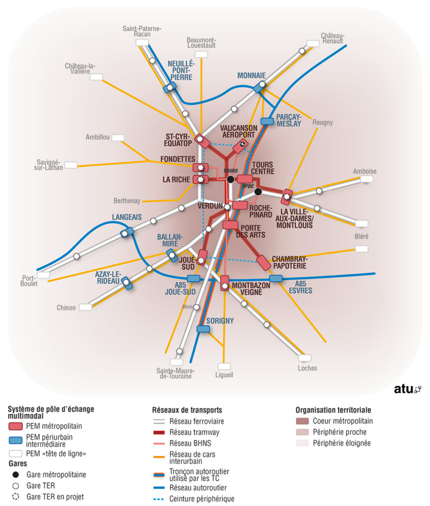 Etude "La convergence des mobilités en Touraine. Vers une articulation des réseaux de mobilité pour une meilleure desserte du territoire", ATU, février 2024.