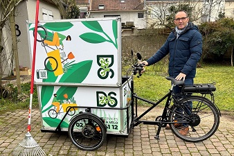 Une entreprise tourangelle de jardiniers à vélo