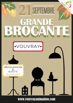Dimanche 21 septembre 2025 : le CC37 à la Grande Brocante de Vouvray