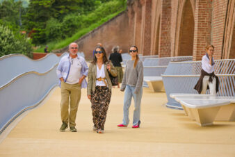 Albi : passerelle piétonne et cyclable sur la rivière Tarn ©Communauté d’agglomération de l’Albigeois, 2025.