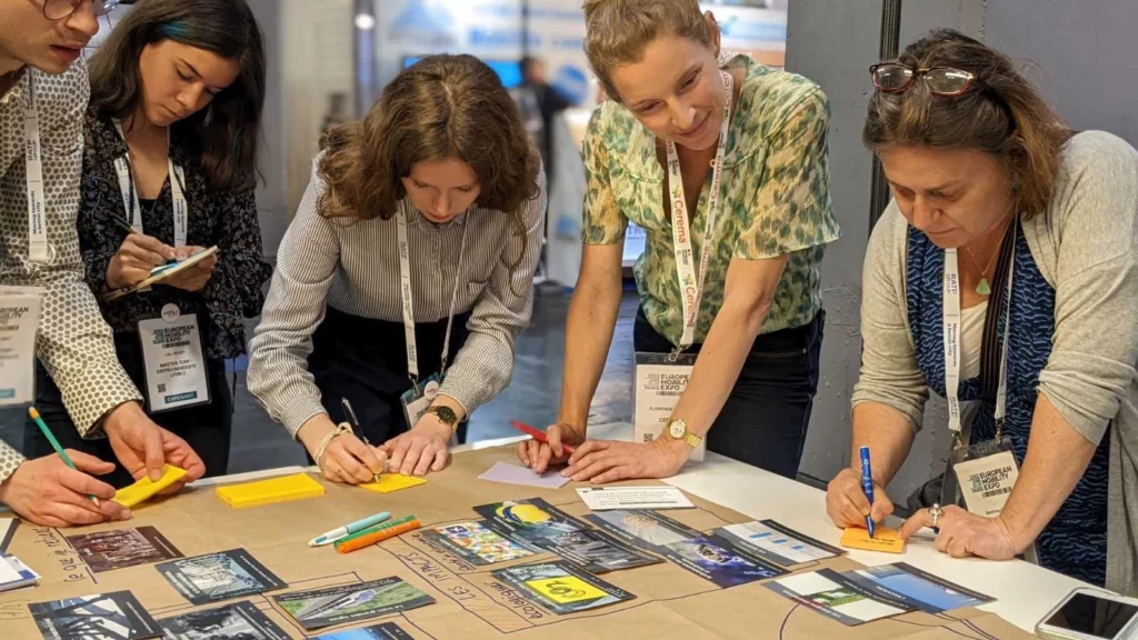 Atelier Fresque de la Mobilité.