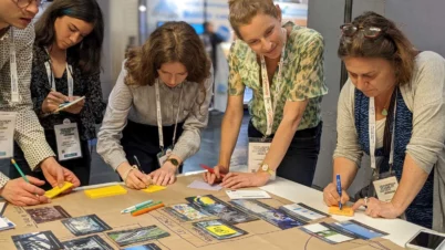 Des ateliers « Fresque de la mobilité » au Collectif Cycliste 37 !