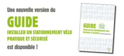 Une nouvelle version du guide de stationnement vélo de la FUB est disponible