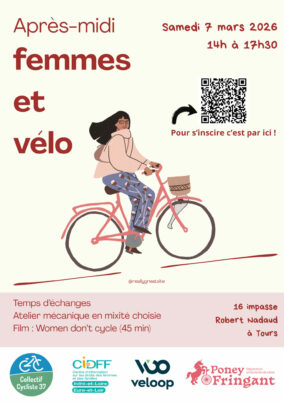 Samedi 7 mars 2026 : après-midi « Femmes et vélo »