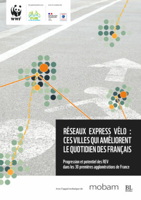Le WWF France et la FUB publie une étude sur les Réseaux Express Vélo