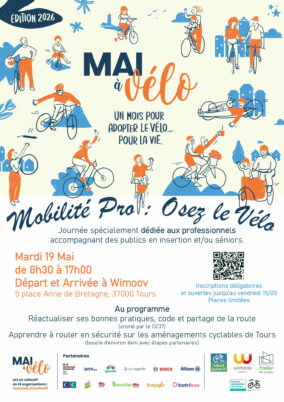 Mardi 19 mai 2026 : journée « Mobilité Pro : osez le vélo ! »