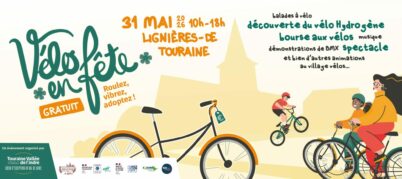 Dimanche 31 mai 2026 : « vélo en fête » à Lignières-de-Touraine