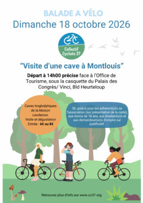 Dimanche 18 octobre 2026 : visite d&rsquo;une cave à Montlouis-sur-Loire